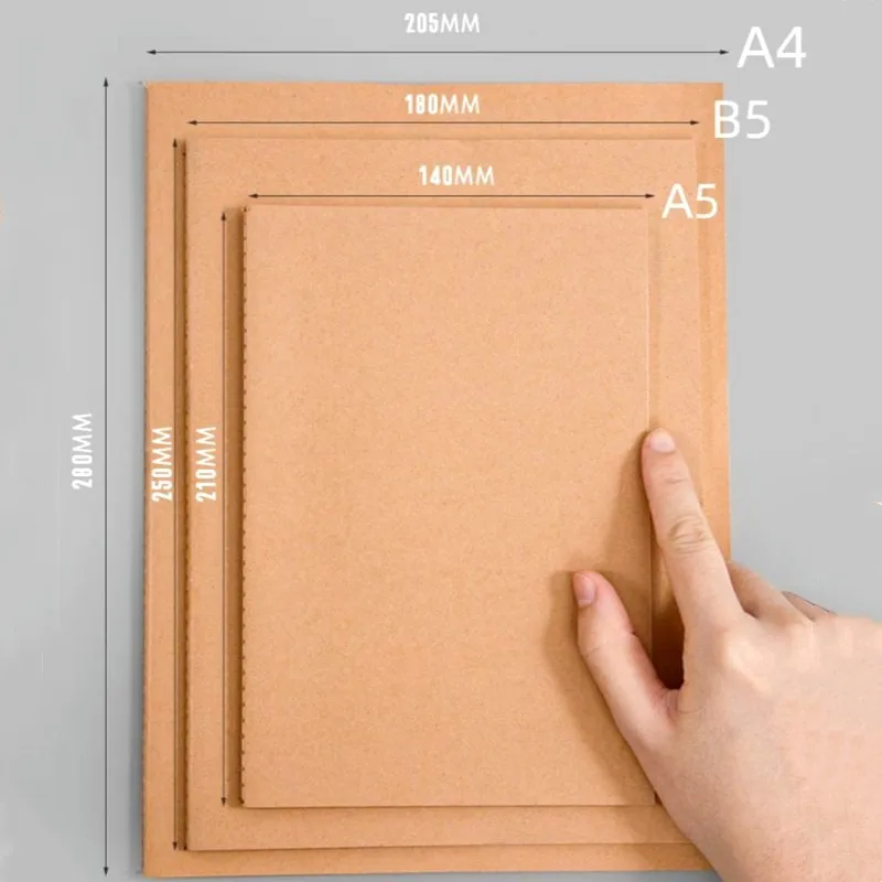 A4/A5/B5 Sketchbook Blank Grid Line Notebook Drawing Painting Graffiti Notebook Diary Notepad Stationery School Supplies thumbnail 4