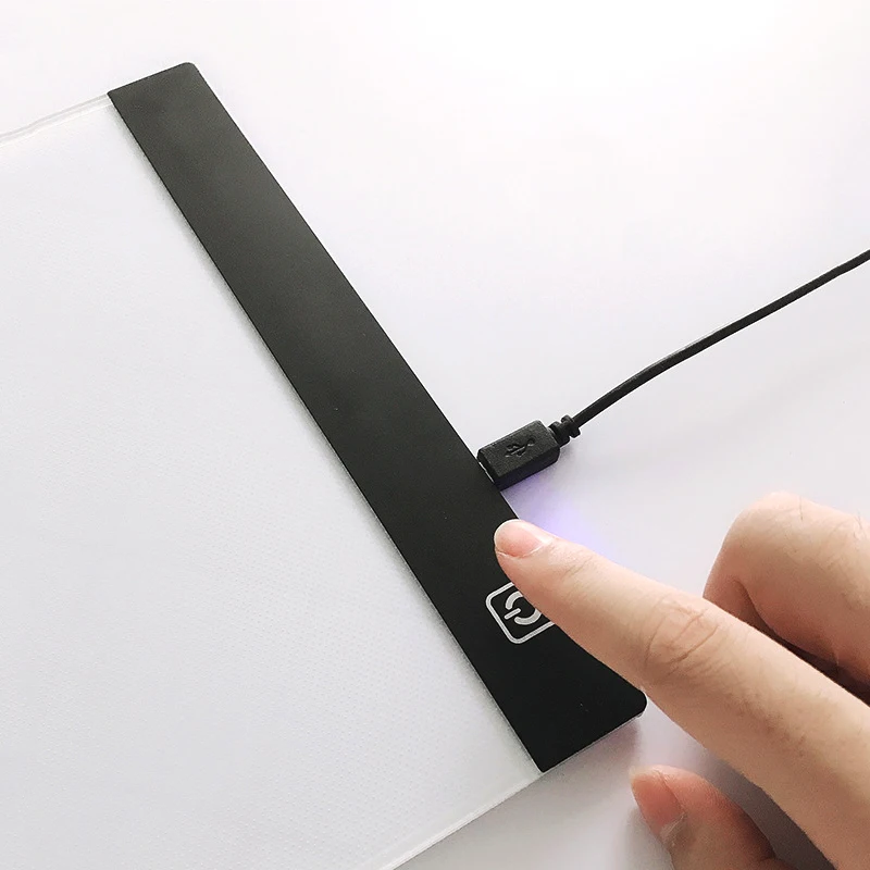 3 Level Dimmable Led Drawing Copy Pad Board for Baby Toy A4 Creativity Painting Educational Toys for Children Gifts thumbnail 6