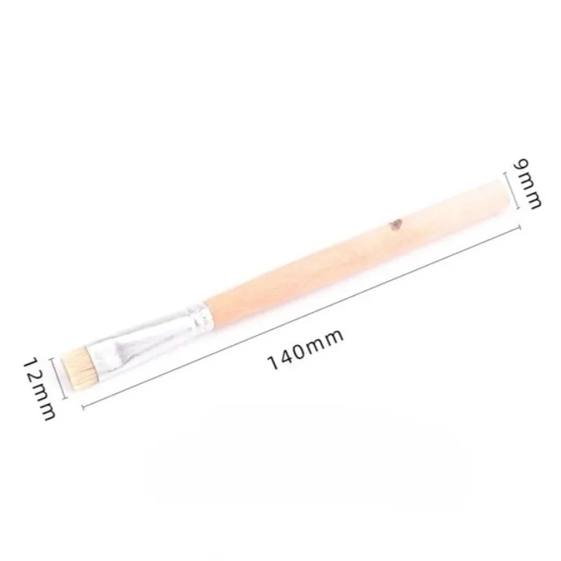 Wooden Double Hog Bristle Wire Material Head ESD Safe Brush PCB Rework Cleaning And Dust Removal Phone Repair Tools thumbnail 6