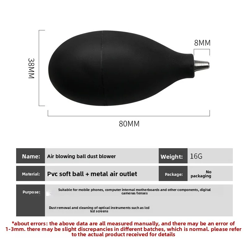 Blowing Super Strong Air Dust Blower Mini Pump Cleaner for Camera Lens Cleaning Mobile Phone Tablet Circuits Clean Repair Tool thumbnail 5