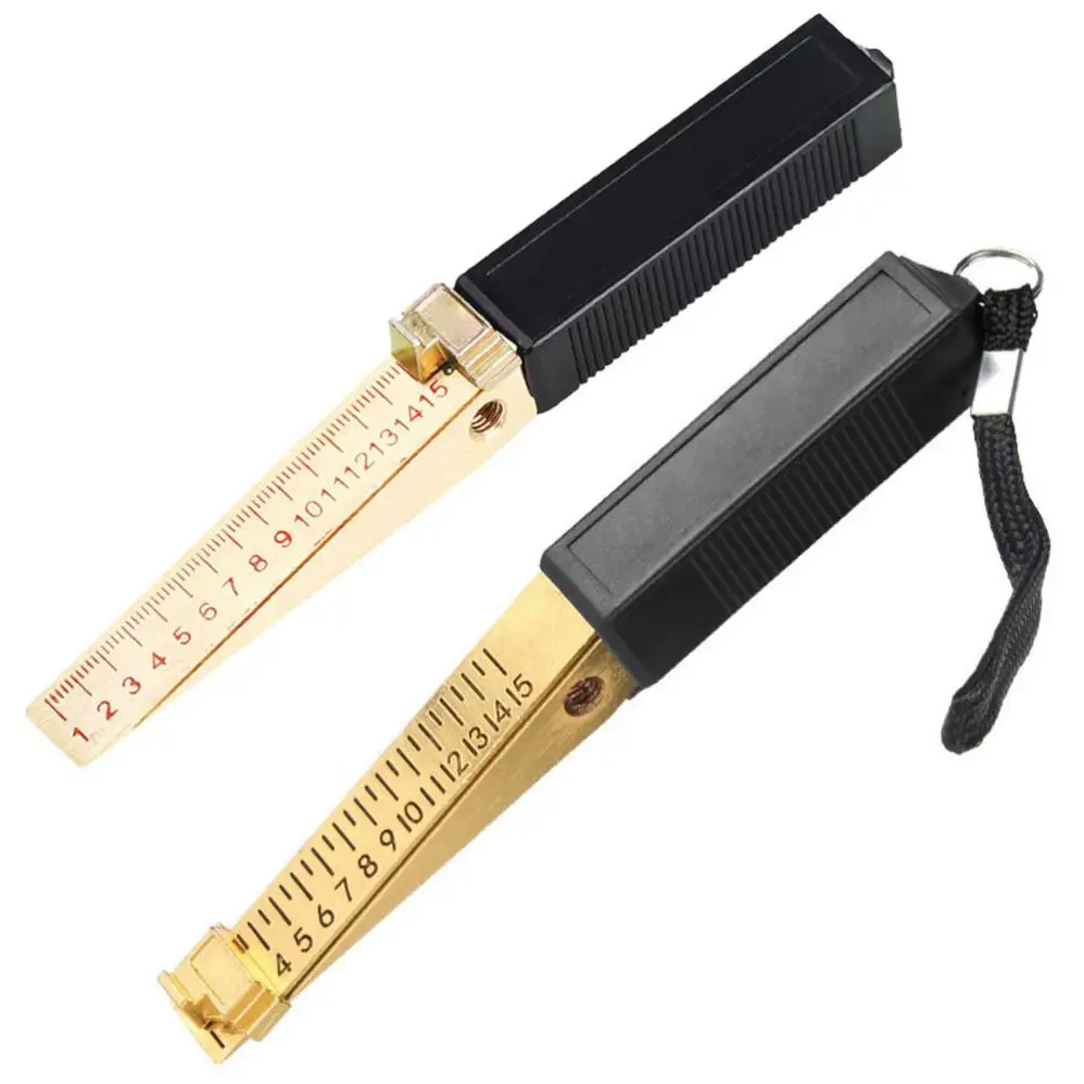 0.2/0.5mm Wedge Shaped Vernier Feeler Gauge Inspection Flatness Measuring Tool for House Engineering thumbnail 4