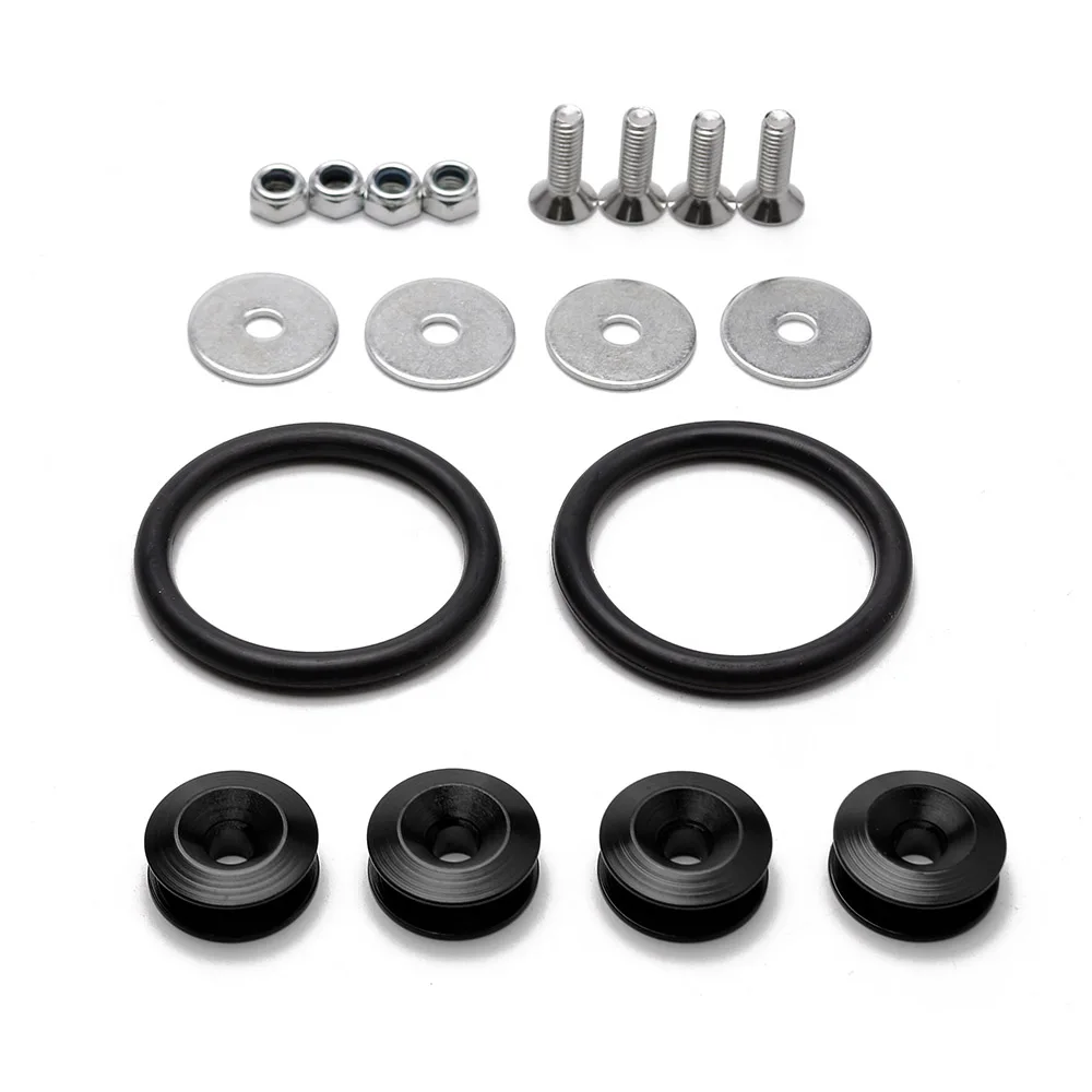 JDM Quick Release Fasteners are ideal for front bumpers rear bumpers and trunk / hatch lids thumbnail 3