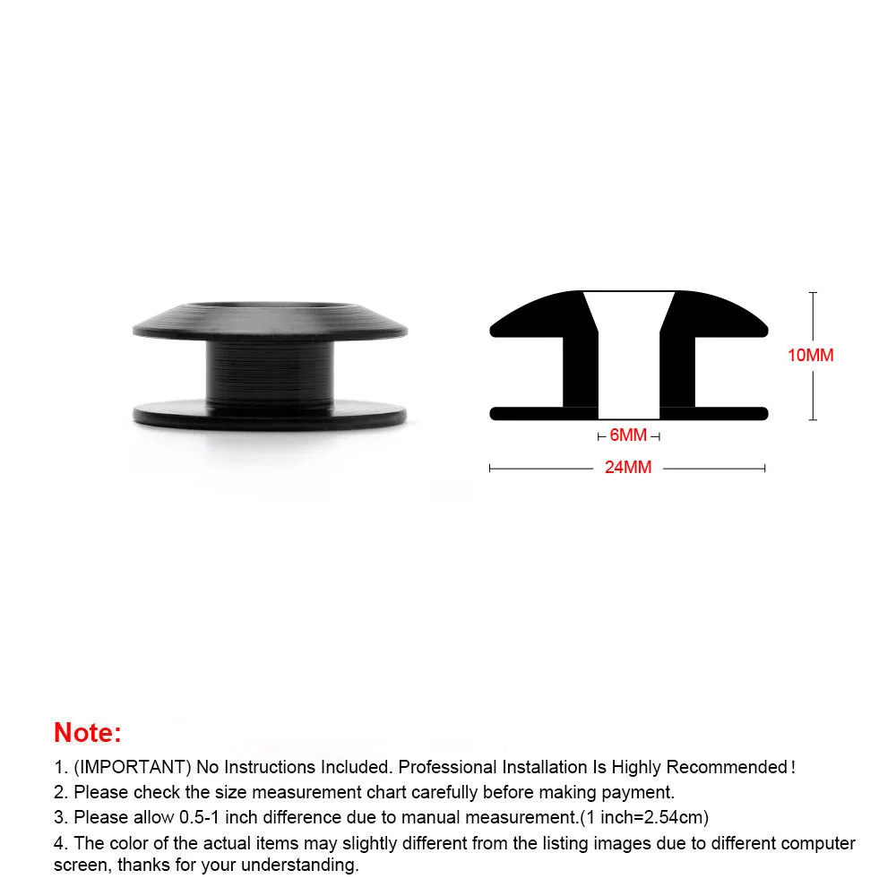 JDM Quick Release Fasteners are ideal for front bumpers rear bumpers and trunk / hatch lids thumbnail 4