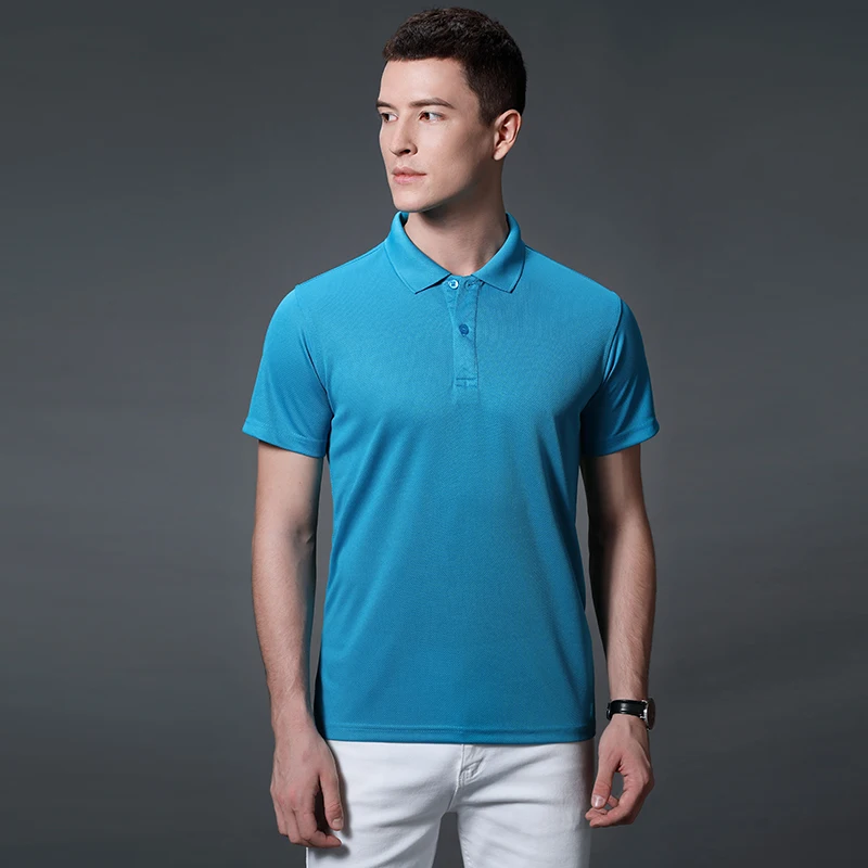 Summer Fashion Men And Women Short Sleeve Polo Custom Printing Logo Casual Lapel Shirt Embroidery Pattern Quick Dry Top Design thumbnail 4