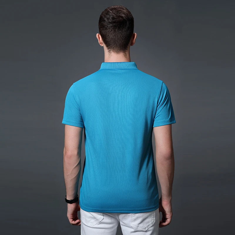 Summer Fashion Men And Women Short Sleeve Polo Custom Printing Logo Casual Lapel Shirt Embroidery Pattern Quick Dry Top Design thumbnail 6