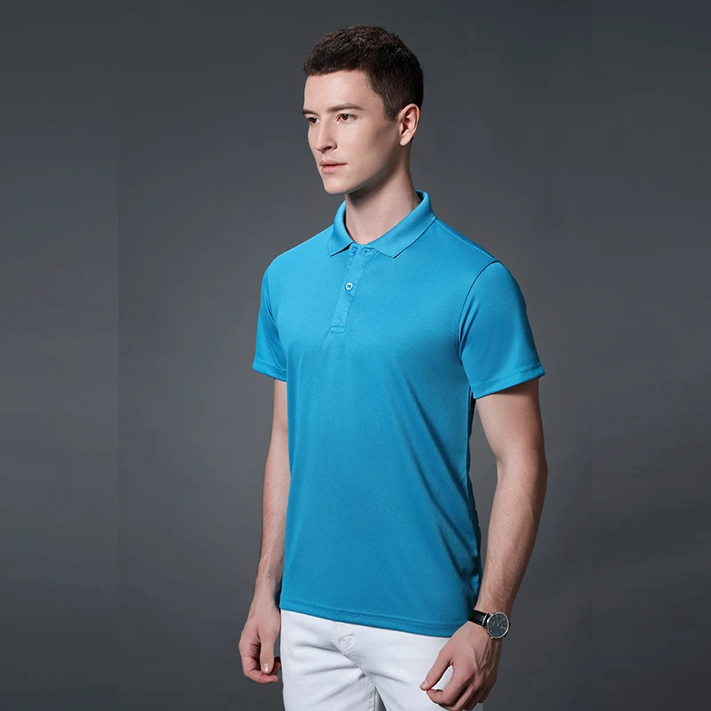 Summer Fashion Men And Women Short Sleeve Polo Custom Printing Logo Casual Lapel Shirt Embroidery Pattern Quick Dry Top Design thumbnail 5