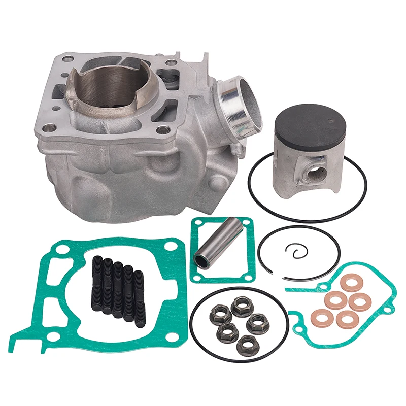 Motorcycle 54mm Air Cylinder Block & Piston & Rings & Complete Gasket For YAMAHA YZ125 2006-2022 1C3-11351-00-00 1C3-11992-00-00 thumbnail 2