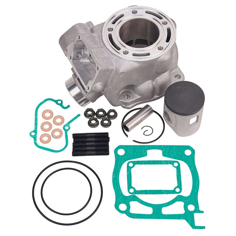 Motorcycle 54mm Air Cylinder Block & Piston & Rings & Complete Gasket For YAMAHA YZ125 2006-2022 1C3-11351-00-00 1C3-11992-00-00 thumbnail 3