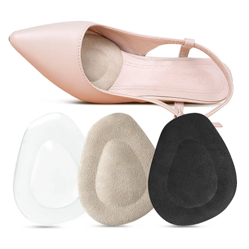 Anti-slip Silicone Gel Inserts for Plantar Fascitis Gel Half Insoles for Shoes Women Forefoot Anti-Pain Insert Foot High Heels thumbnail 4