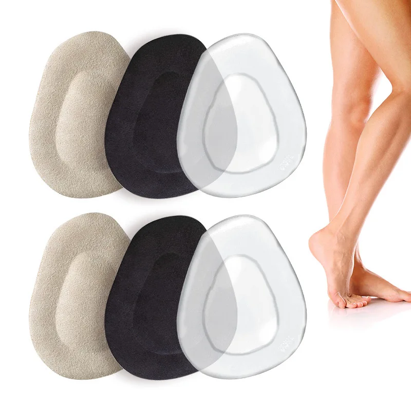 Anti-slip Silicone Gel Inserts for Plantar Fascitis Gel Half Insoles for Shoes Women Forefoot Anti-Pain Insert Foot High Heels thumbnail 2