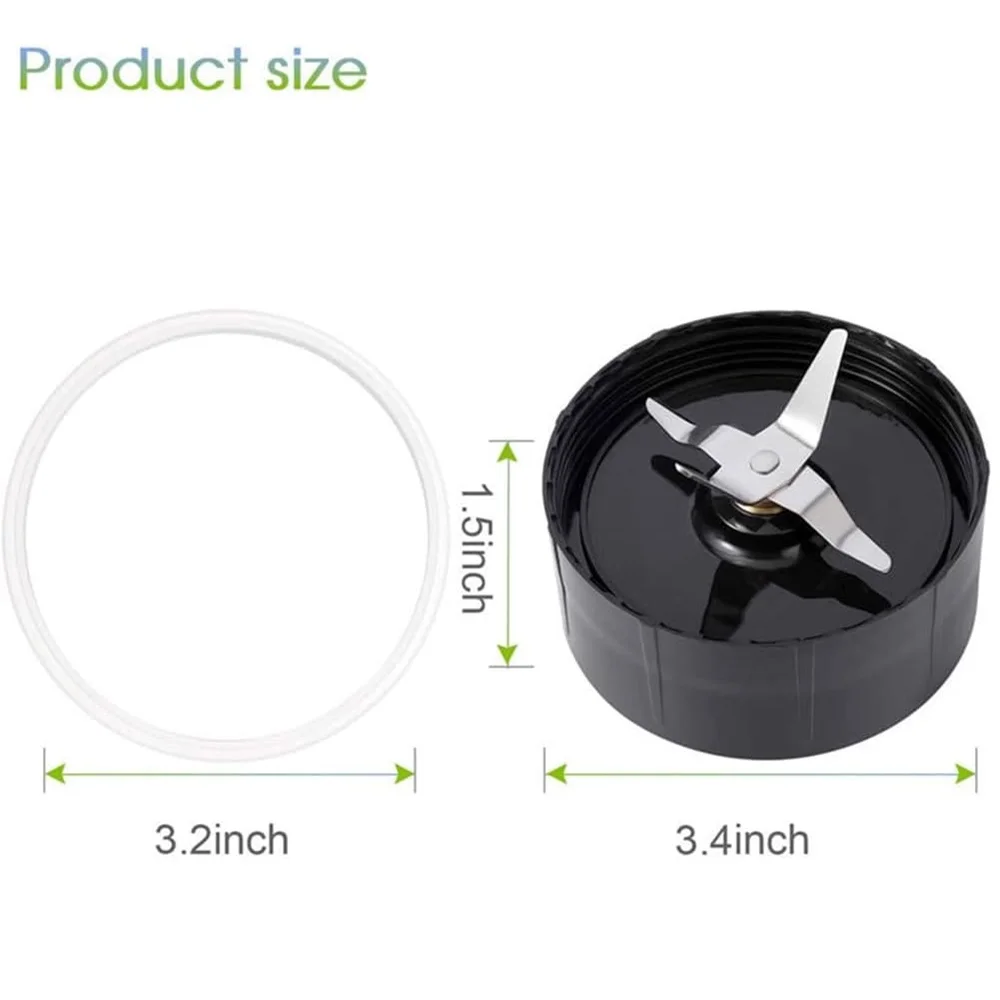 Replacement Flat Blade, Compatible With Original Magic Bullet Blender Mixer Juicer MB1001 250W cross-shaped Crosshead thumbnail 3