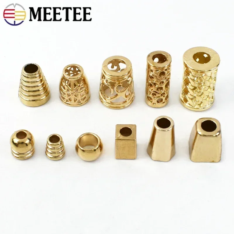 50/100Pcs Metal Buckle Cord Lock Stopper Clothes Shoes Adjust Clasp Cords End Buckles Non-slip Rope Button DIY Accessories thumbnail 3