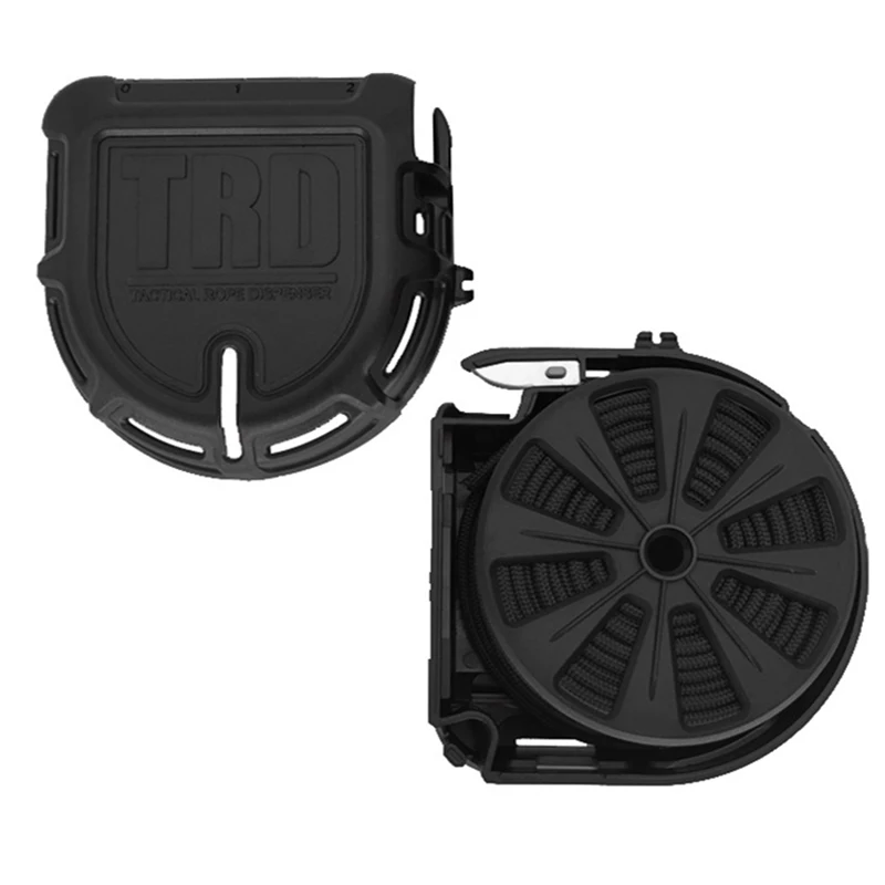 Tactical Rope Dispenser Outdoor Trd Wire Quick Cutting Tool Paracord Storage Box For Survival Self-protection Emergency thumbnail 2