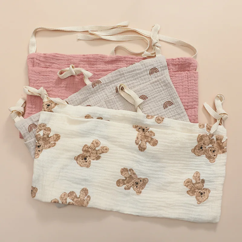 Portable Baby Crib Storage Bag Nappy Organizer Multifunctional Newborn Bed Headboard Diaper Bag for Kids Baby Items Bedding thumbnail 4