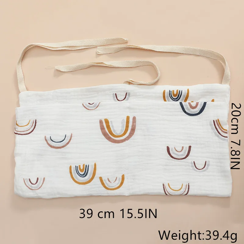 Portable Baby Crib Storage Bag Nappy Organizer Multifunctional Newborn Bed Headboard Diaper Bag for Kids Baby Items Bedding thumbnail 6