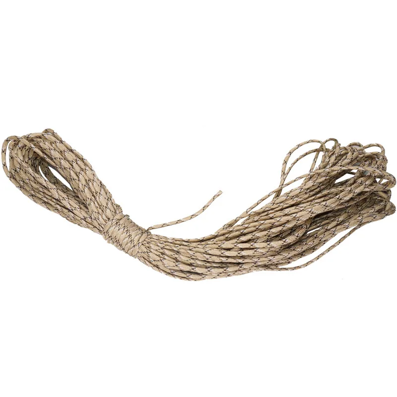 550 Military Paracord 7 Strand 4mm Tactical Parachute Cord Camping Accessories Outdoor Survival DIY Bracelet Rope thumbnail 5