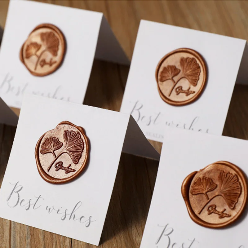 100 pcs Vintage Wax Seal For Stamps Retro wax print Beads Sealing Macaron gold  Wedding Birthday wax lacquer for seals Lacre thumbnail 4