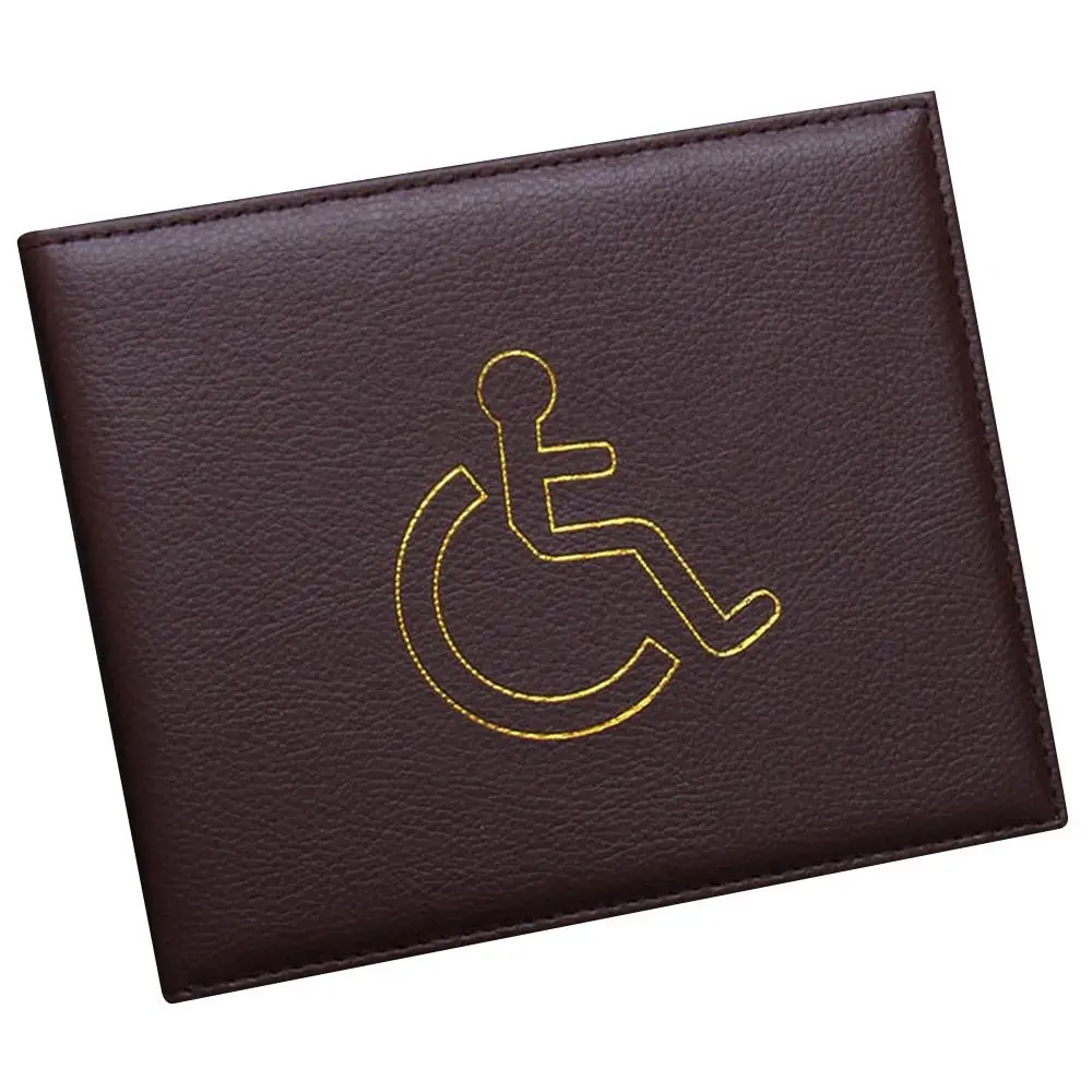 Handicapped Wallet Identity Badge Certificate Protection Cover Disabled Blue Badge Holder Document Safe Parking Permit Display thumbnail 4