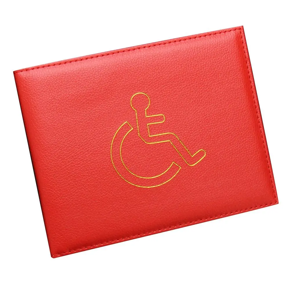 Handicapped Wallet Identity Badge Certificate Protection Cover Disabled Blue Badge Holder Document Safe Parking Permit Display thumbnail 3