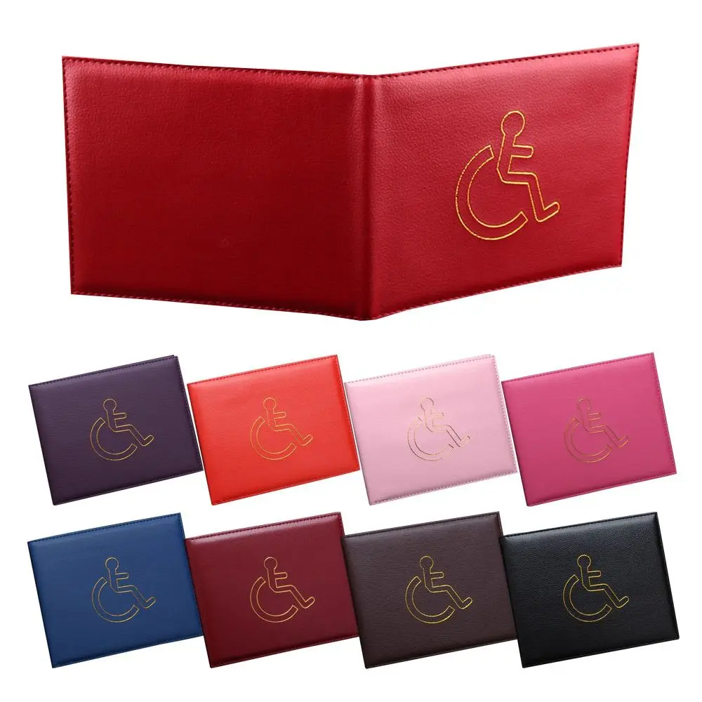 Handicapped Wallet Identity Badge Certificate Protection Cover Disabled Blue Badge Holder Document Safe Parking Permit Display thumbnail 2