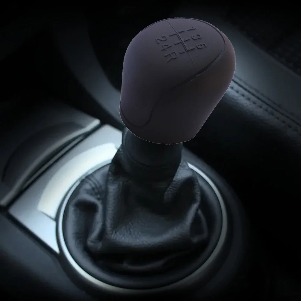 Car Silicone Gear Shift Knob Cover Gear Shift Non-Slip Grip Handle Protective Covers Manual 5 6-speed Car Interior Accessories thumbnail 5