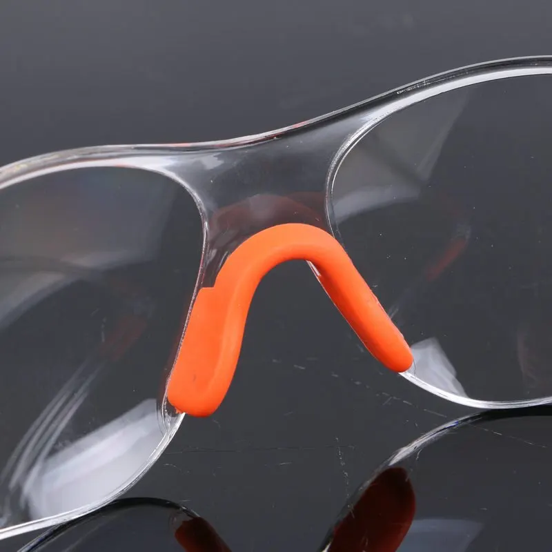 Lab Work Safety Eye Protective Glasses PC Material Anti Impact Wind Dust Proof Goggles Safety Riding Clear Glasses thumbnail 4