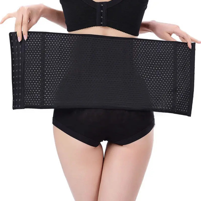 Women and Men XS~6XL Slimming Body Shaper Waist Trainer Belt Corset Abdomen Belly Tummy Control Fitness Compression Shapewear thumbnail 4
