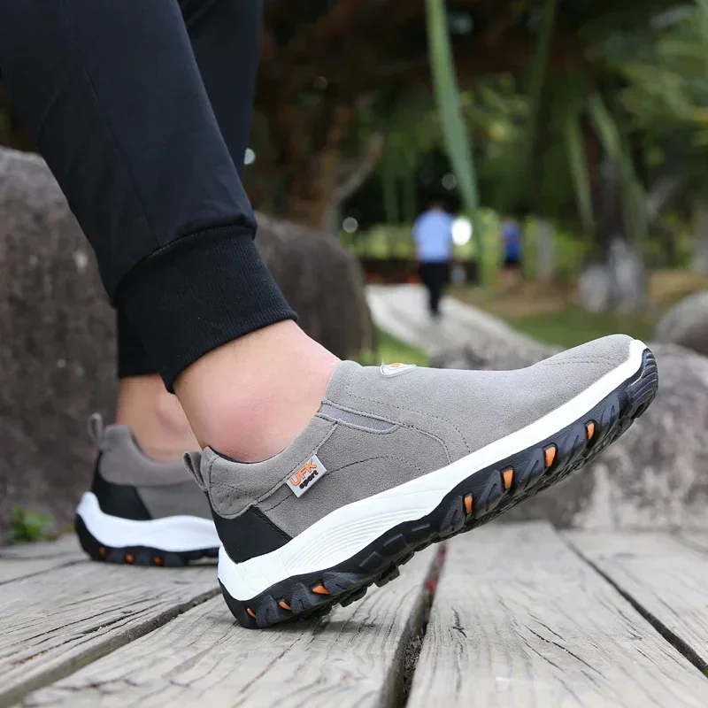 2023 New Outdoor Hiking Camping Light Running Jogging Casual Sports Men's Shoes Non-slip Loafers Hiking Shoes Large Size 38-50 thumbnail 6