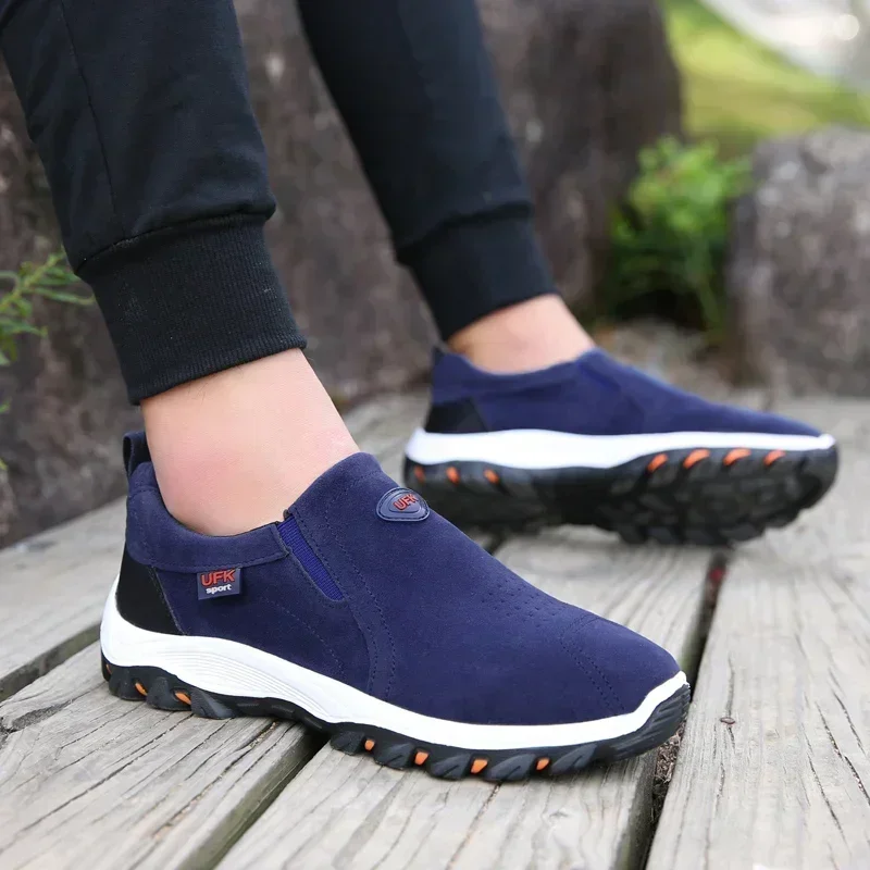 2023 New Outdoor Hiking Camping Light Running Jogging Casual Sports Men's Shoes Non-slip Loafers Hiking Shoes Large Size 38-50 thumbnail 5