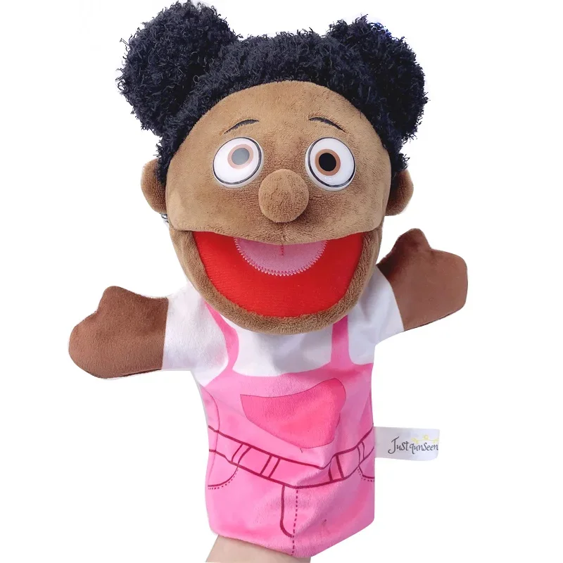 Family Soft Stuffed Toy Doll Dad Mum Brother Sister Cospaly Plush Doll Educational Baby Toys Kawaii Hand Finger Puppet thumbnail 6