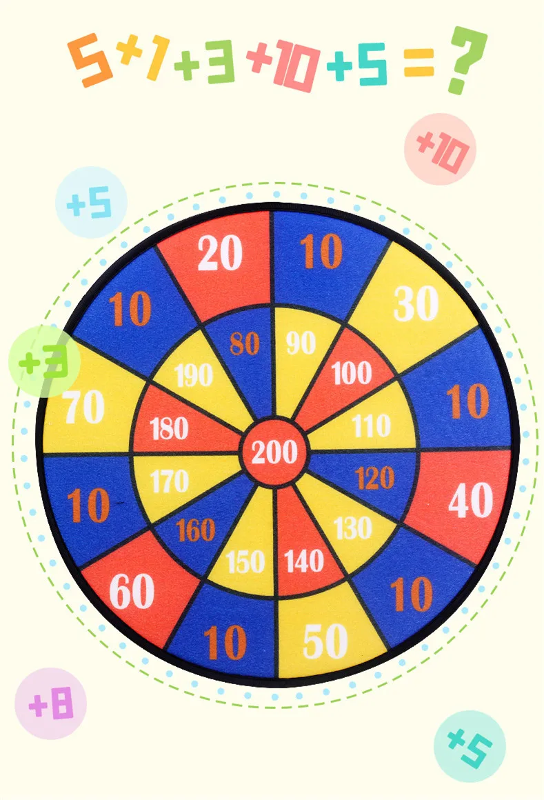 Child Montessori Toys for Kids 2 to 4 Years Old Cartoon Animal Dart Board Sticky Ball Family Interactive Educational Toys Baby thumbnail 5