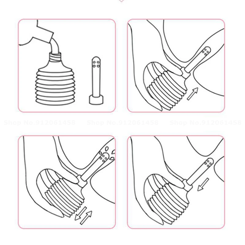 180ML Enema Cleaner Sexy Toys for Men Full Girl Anal Plug Sexy Tools Adult Toys Sex Toys for Womans thumbnail 3