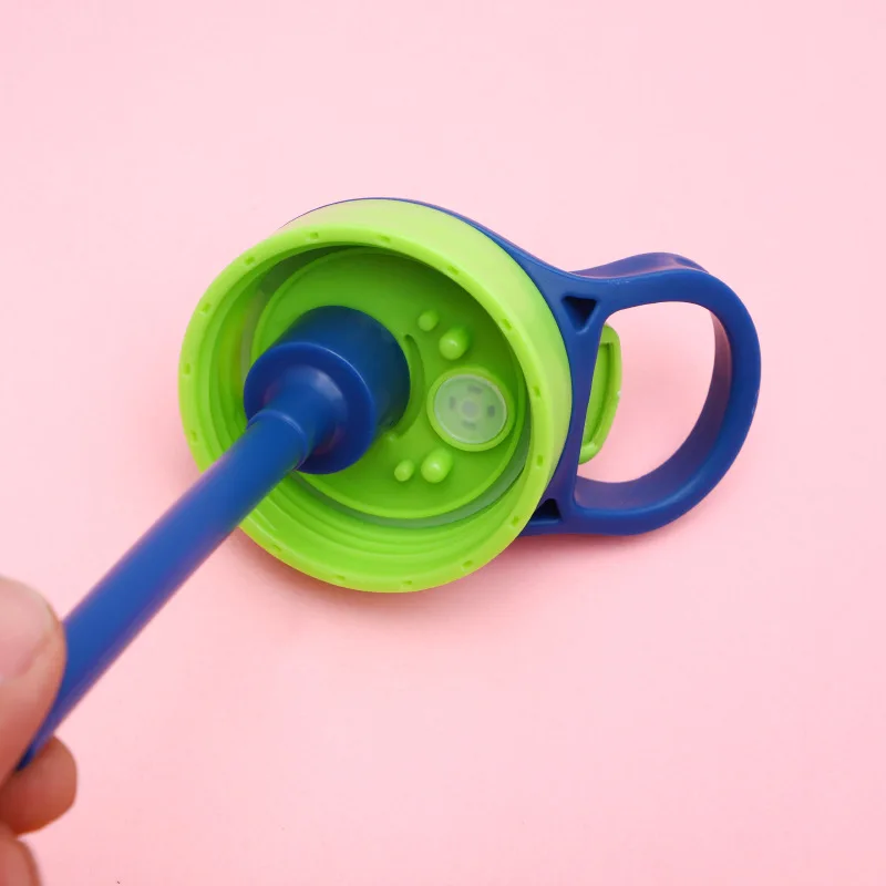 480ML Kids Water Cup Creative Safe Baby Feeding Cups with Straws Leakproof Water Bottles Outdoor Portable Children's Cups thumbnail 3