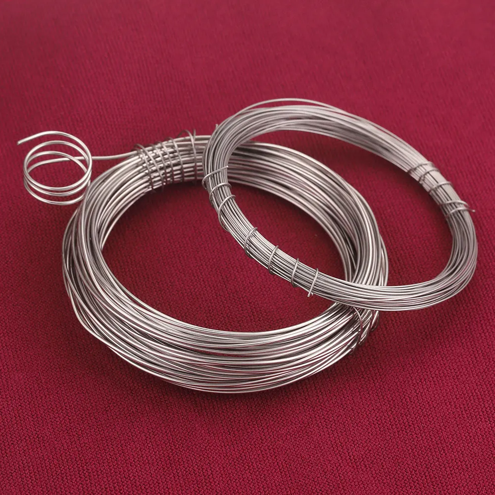 10m/roll  Stainless Steel Solid Wire for Diy Beading Wire Necklace Bracelet Earring Jewlery Making No Rusting Wholesale thumbnail 6