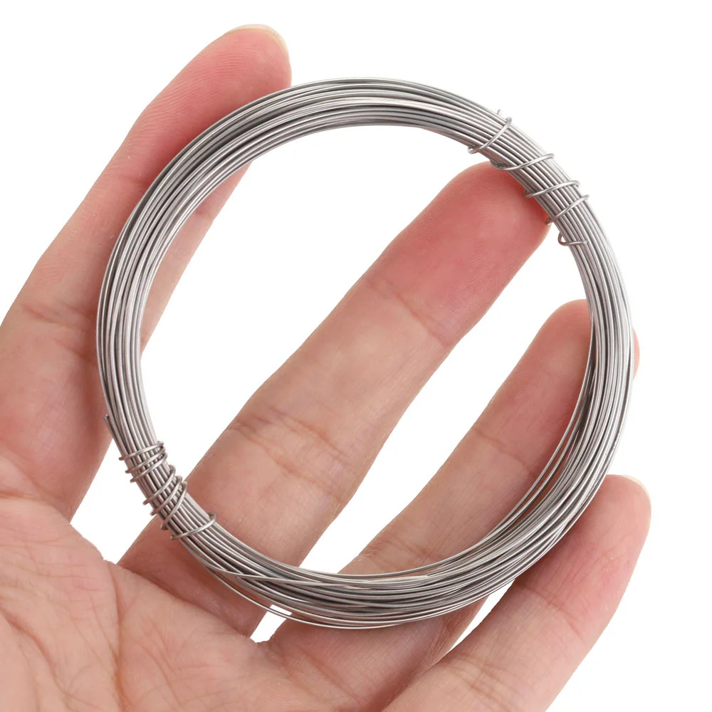 10m/roll  Stainless Steel Solid Wire for Diy Beading Wire Necklace Bracelet Earring Jewlery Making No Rusting Wholesale thumbnail 4