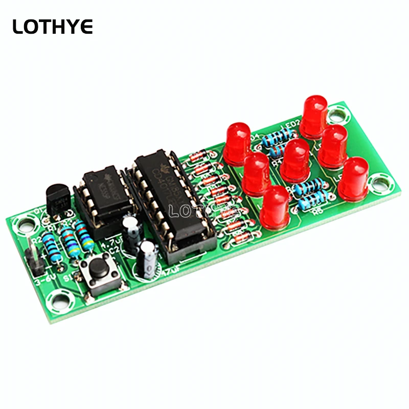 LED Dice Making Kit DIY Fun Welding Kit Electronic Skills Training Welding Practice Suite thumbnail 3