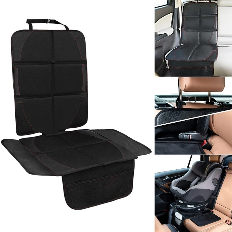 Universal Child Safety Seat Anti-Slip Anti-Scratch Mat Pads Waterproof Car Seat Protective Cover for-Baby Kid Protection thumbnail 5