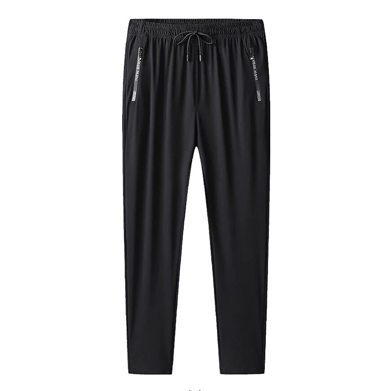 Plus Size 8xl 7xl 6xl Men Sports Pants Quick-Drying Men's Trousers Joggers Sportswear Solid Sweatpants Male Elastic thumbnail 2