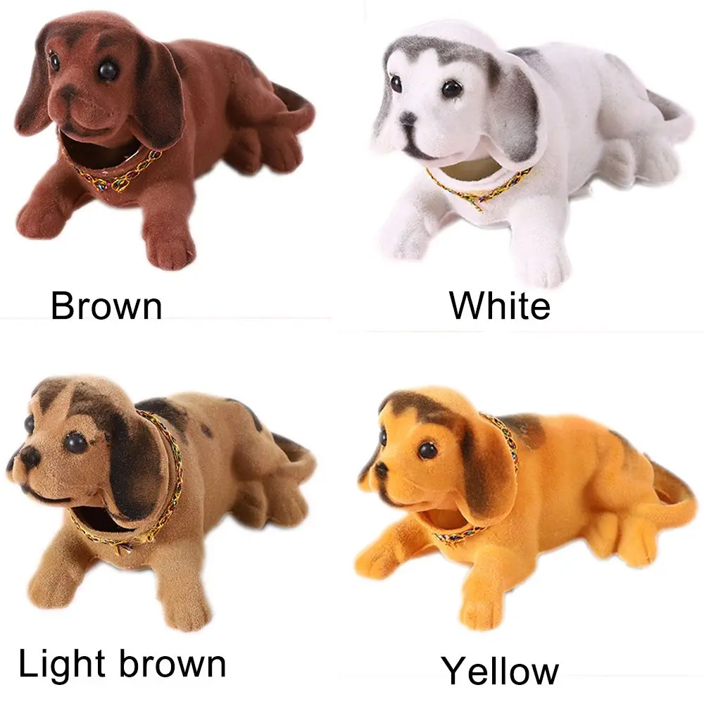 1Pc Car Ornaments Shaking Head Dog Doll Car Dashboard Toys Cute Nodding Puppy Auto Interior Accessories Auto Decor Kids Gift thumbnail 6