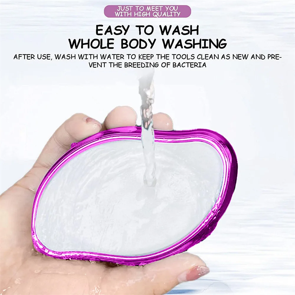 Crystal Physical Hair Removal Eraser Glass Hair Remover Painless Epilator Easy Cleaning Reusable Body Care Depilation Tool thumbnail 5