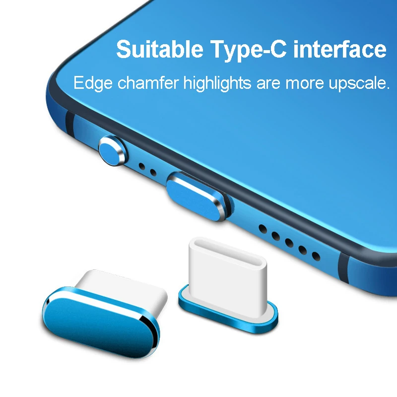 Phone Protector Dust Cap Type c plug Dust Plug for usb c Dust Plug Mobile Phone Accessories Type c Dust Plug Earphone Jack thumbnail 3