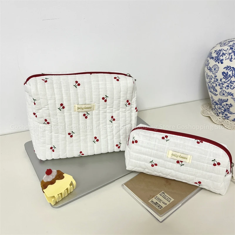 Large Capacity Women's Cosmetic Bags Cases Casual Ladies Small Storage Bag with Zipper Female Travel Clutch Bag Small Handbags thumbnail 3