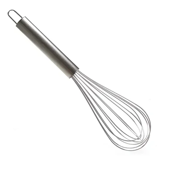10-inchManual Egg Beater Stainless Whisk Kitchen Wire Balloon Whisk Milk Egg Beater Egg Mixing Mixer Tools thumbnail 5