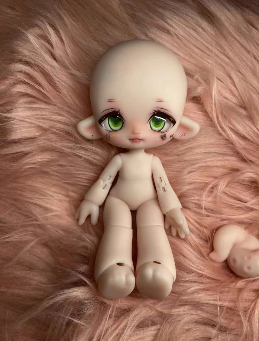 bjd dollAnimal doll  Reborn Doll accessories toys for girls Children's toy birthday gift resin doll Free delivery items thumbnail 4