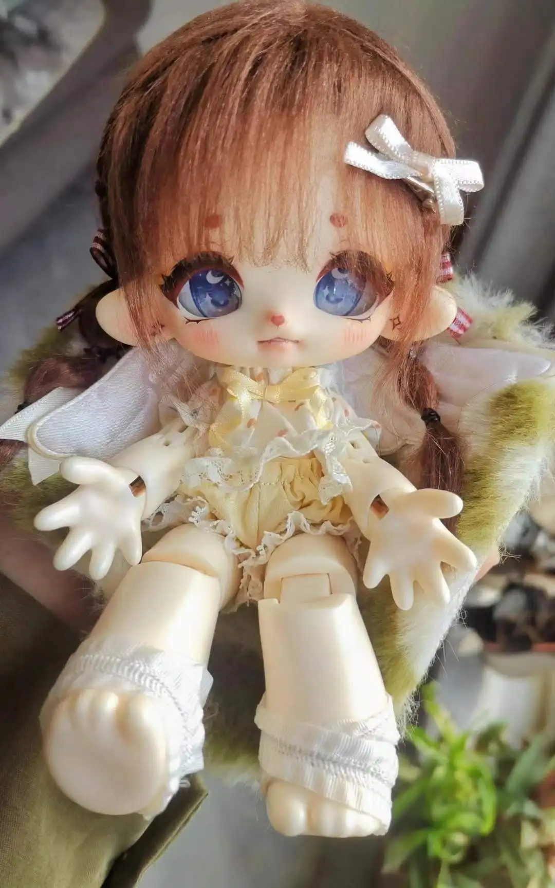 bjd dollAnimal doll  Reborn Doll accessories toys for girls Children's toy birthday gift resin doll Free delivery items thumbnail 6
