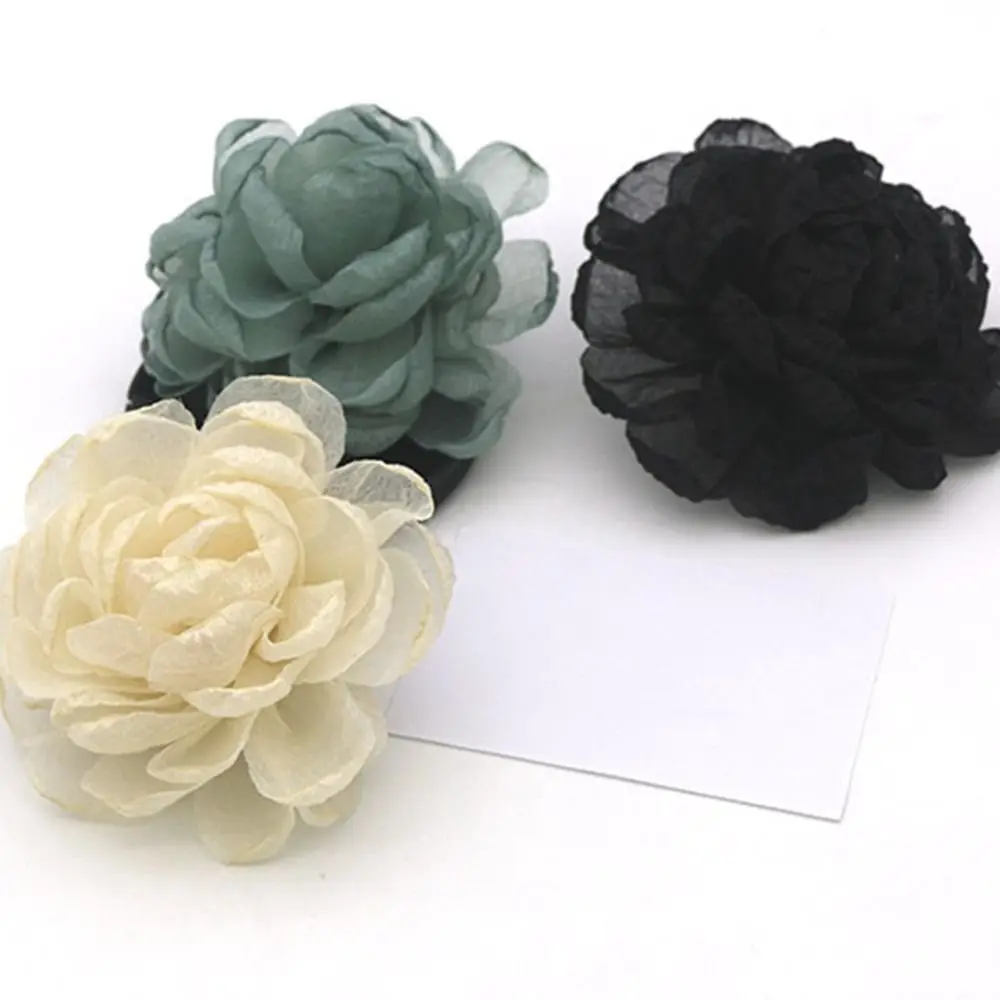 1Pair Fashion Rose Flower Shoe Clips Flowers Shoe Buckles for Women Wedding Party Prom Daily High Heel Charm Buckle thumbnail 4