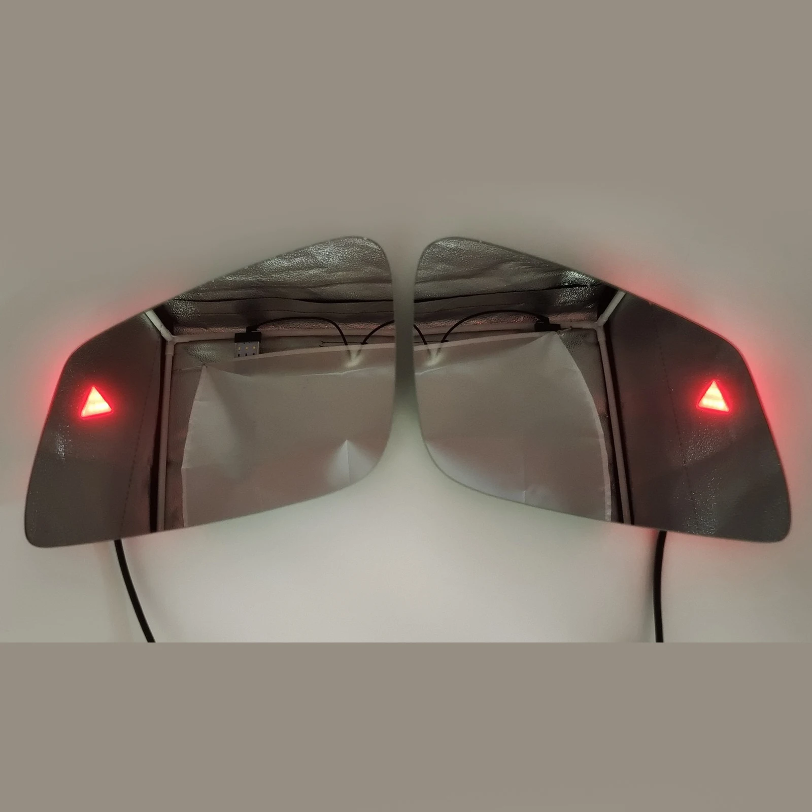 Car Blind spot detection system BSD Lens Light Alarm Radar Safety Driving Ultrasonic Sensor Distance Assist Lane Changing Tool thumbnail 4