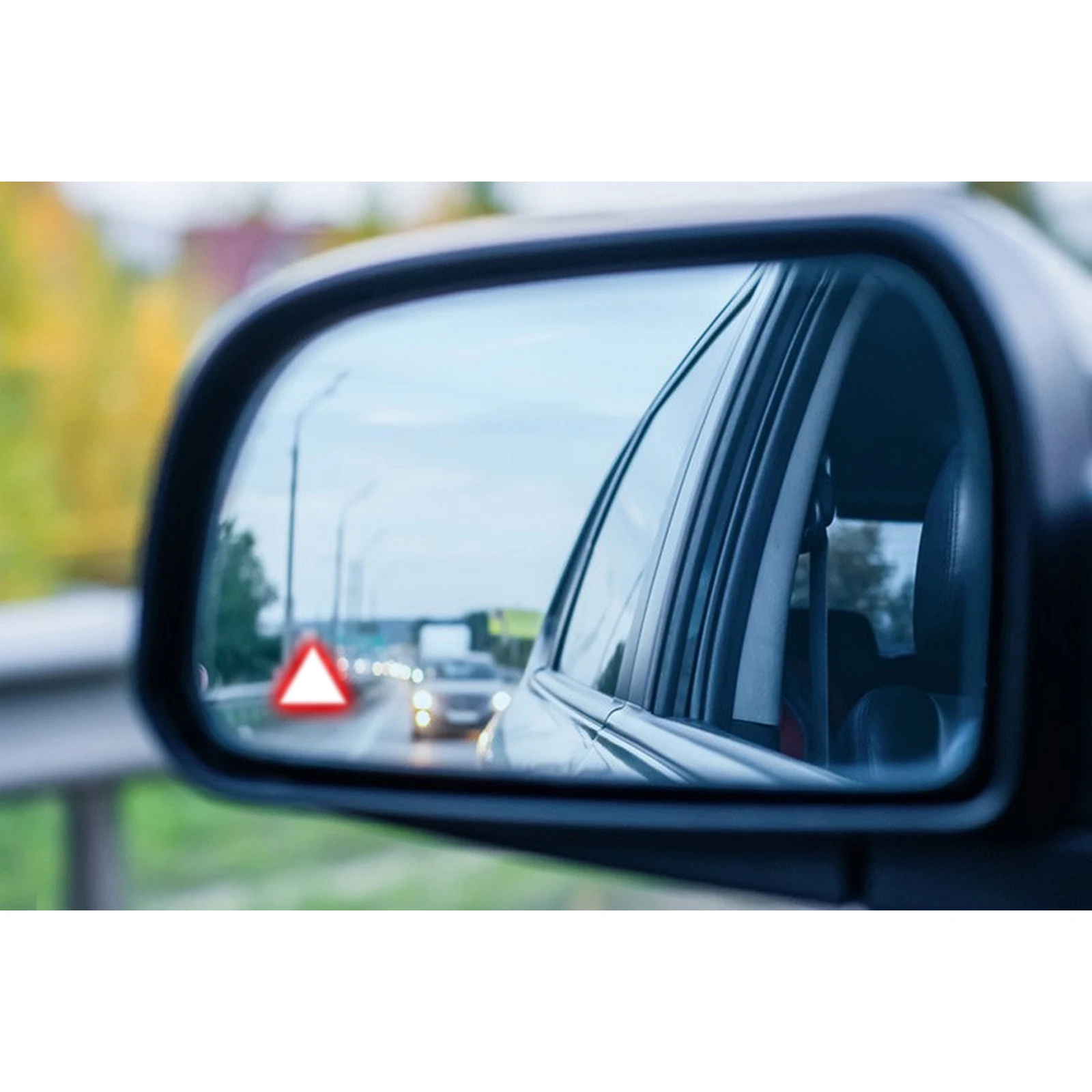 Car Blind spot detection system BSD Lens Light Alarm Radar Safety Driving Ultrasonic Sensor Distance Assist Lane Changing Tool thumbnail 3