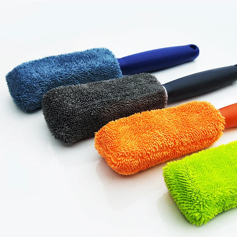 Chenille Car Wash Gloves Microfiber Wipe Car Sponge Scratch Free Car Wash Cleaning Coral Velvet Double-Sided Car Cleaning Tool thumbnail 6