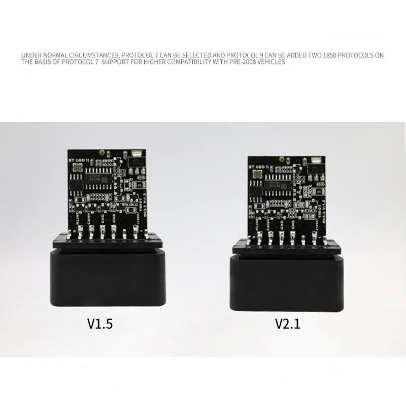 OBD V2.1 V1.5 ELM327 OBD2 Auto Scanner OBDII Car Tester Bluetooth 5.1 Car Diagnostic Tool for Android Windows Symbian for Iphone thumbnail 4